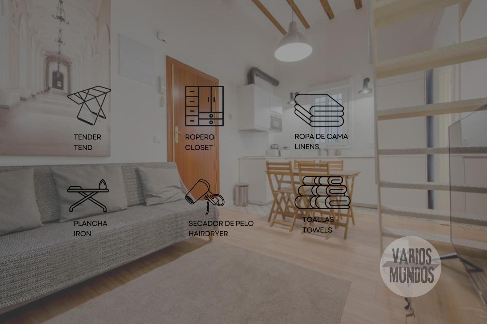 Appartement Cozy Loft En Chamberi Calle Ponzano à Madrid Extérieur photo